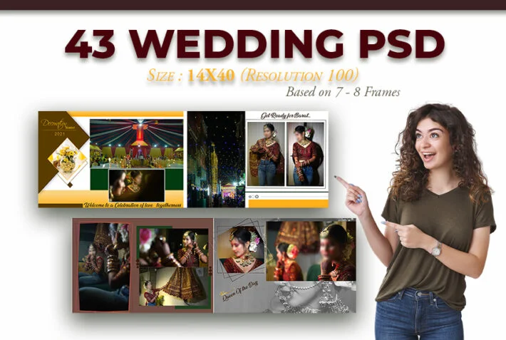 43 Sheet 14X40 Wedding Sheets With Cover